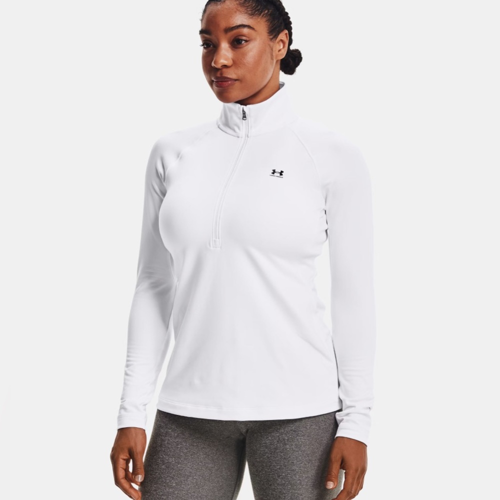 NWT Under Armour ColdGear Authentics 1/2 Zip Jacket